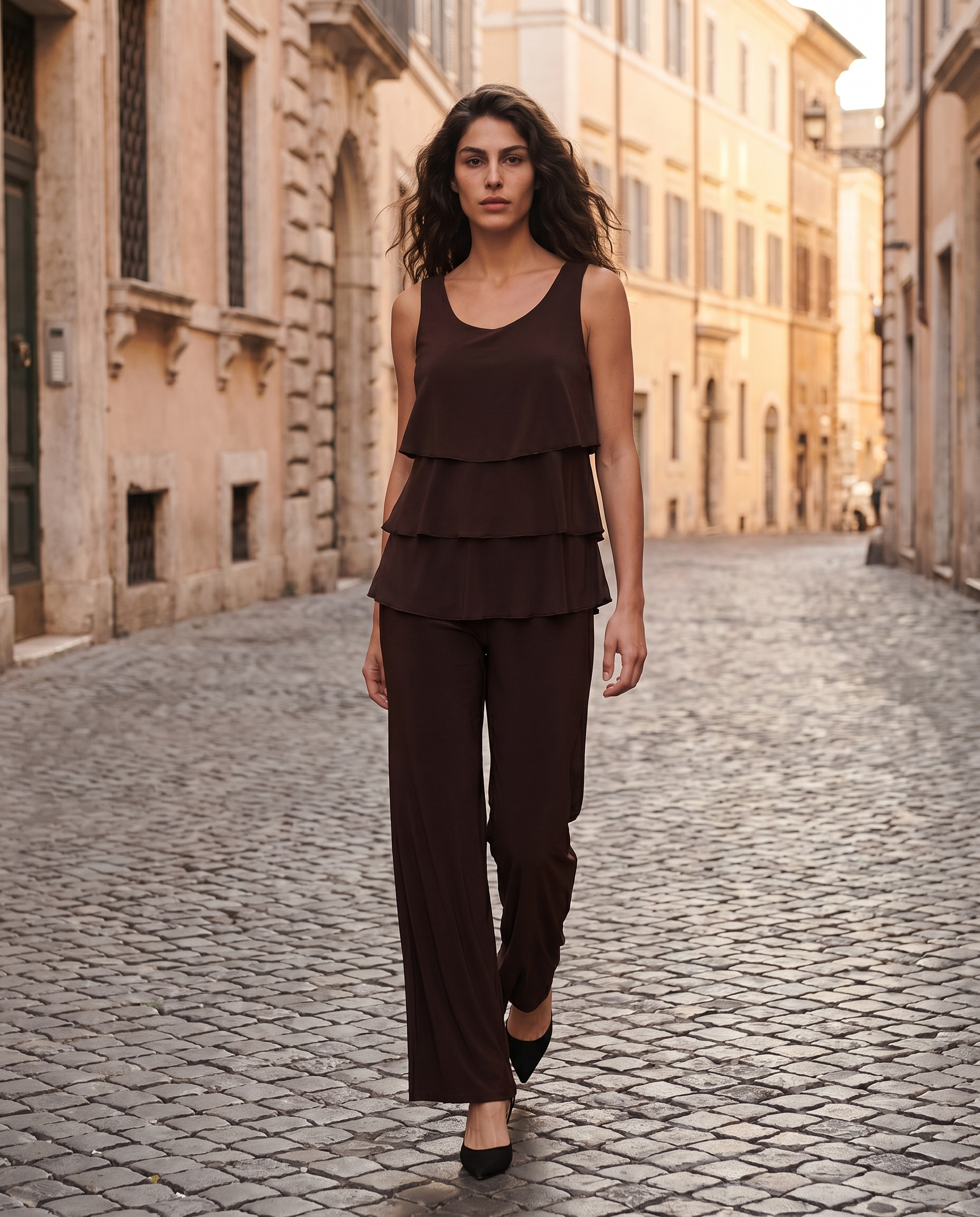 MAGLIA BALZE - MARRONE