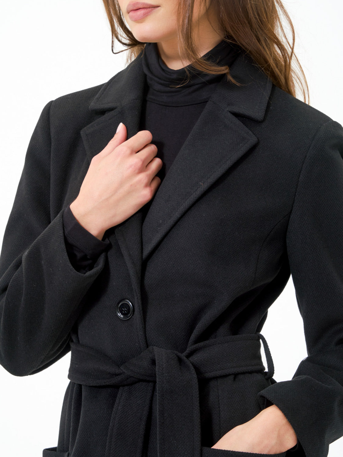 CAPPOTTO ALVEARE NERO