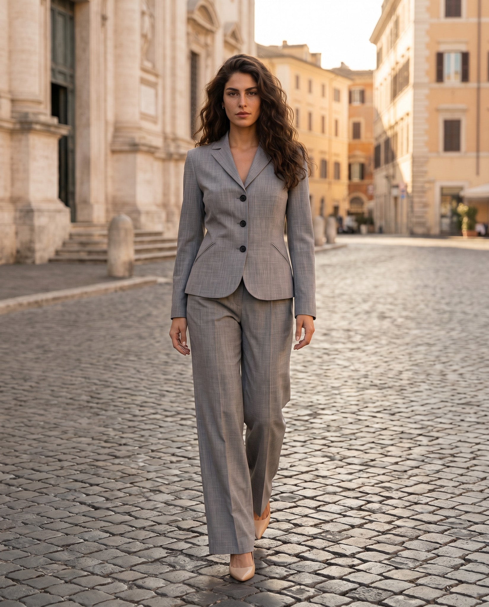 pantalone fiammato - blu