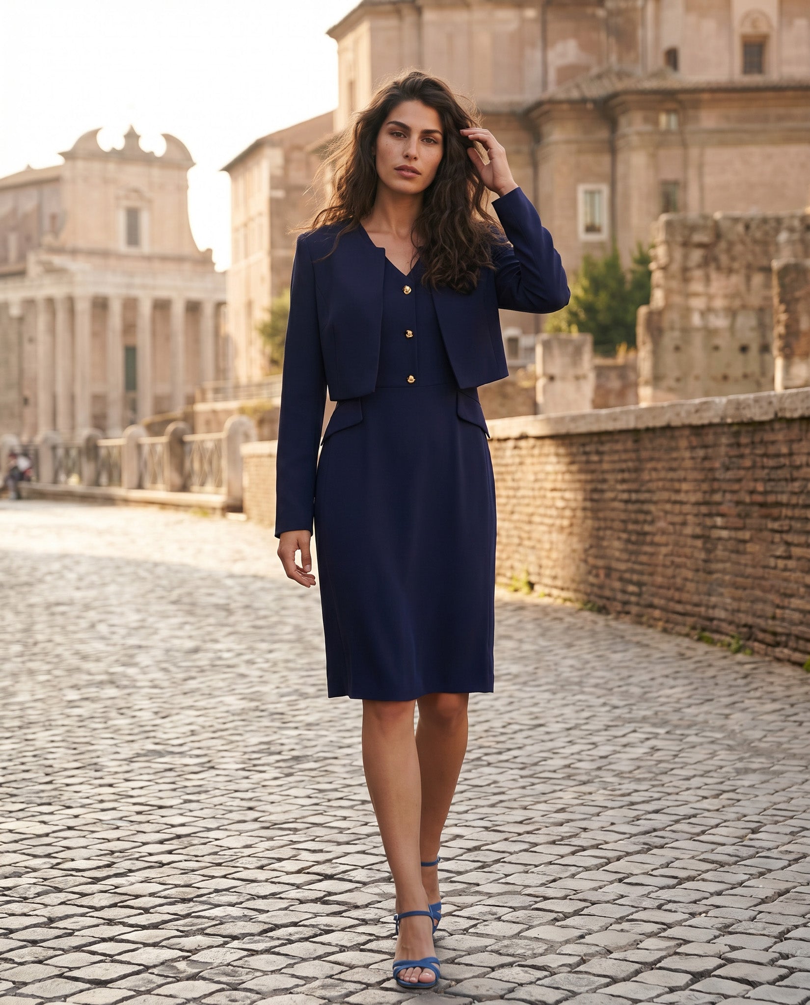 BOLERO ANNA - BLU