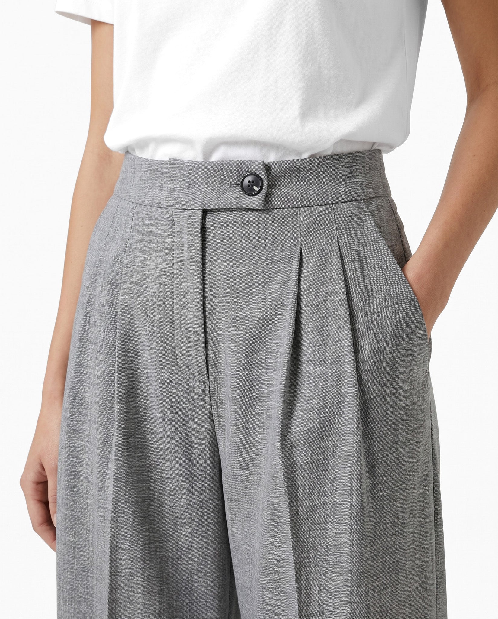 pantalone fiammato - blu