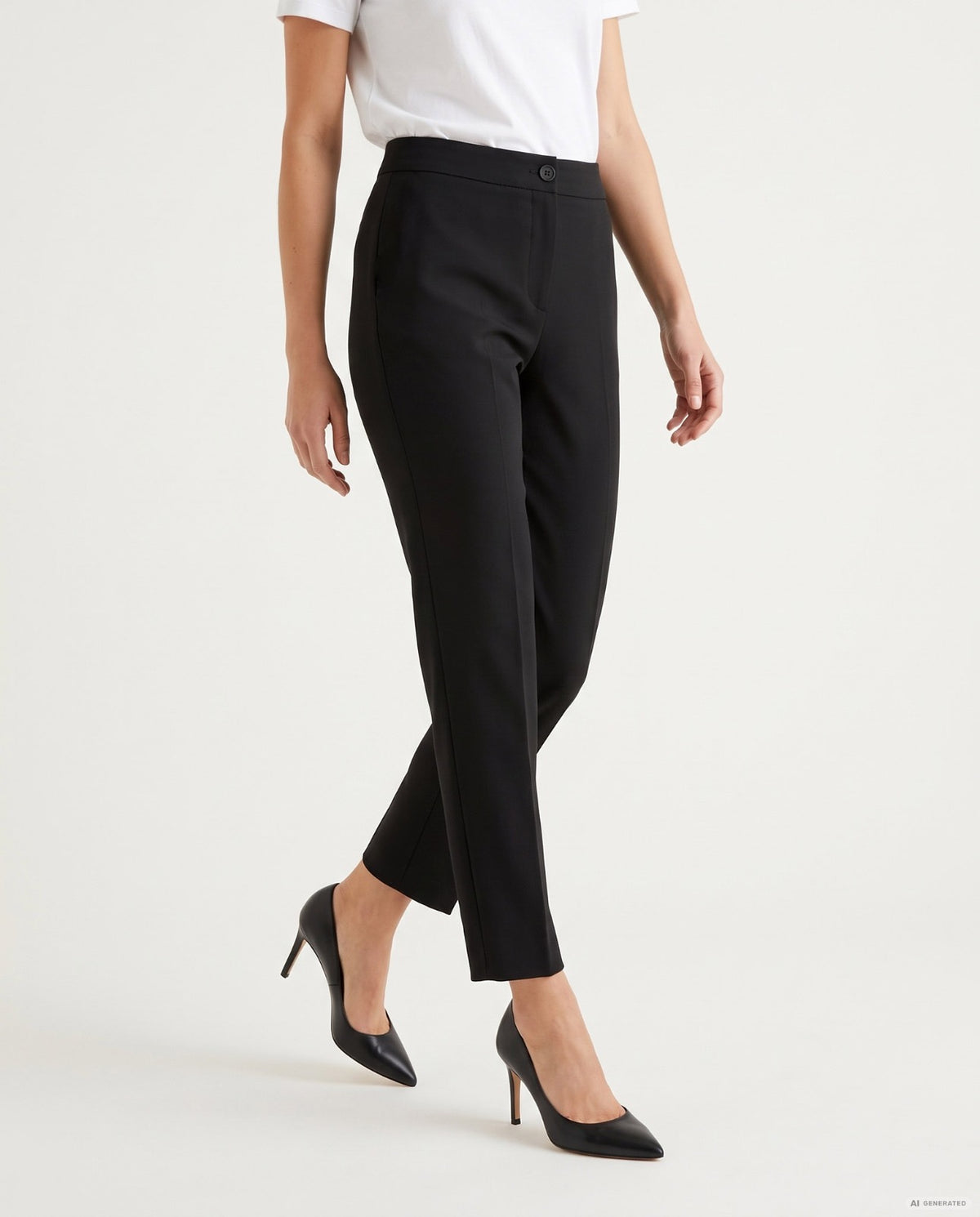 PANTALONE SLIM ENEA - NERO
