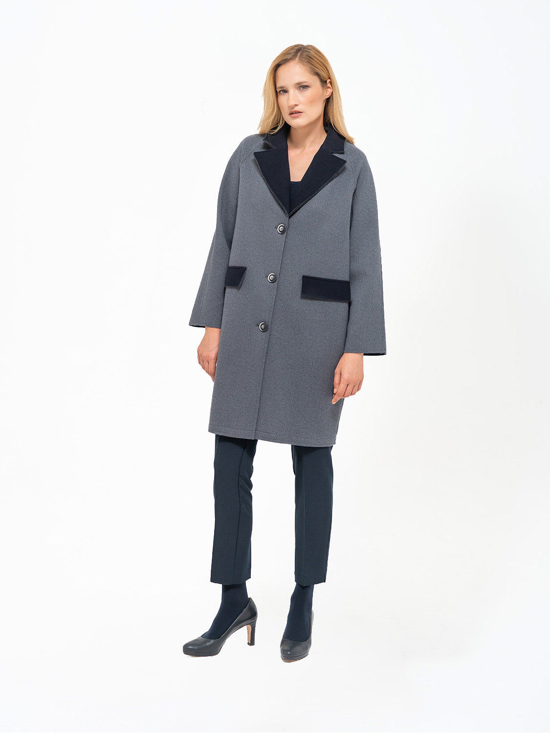 CAPPOTTO NEOPRENE OVER BLU