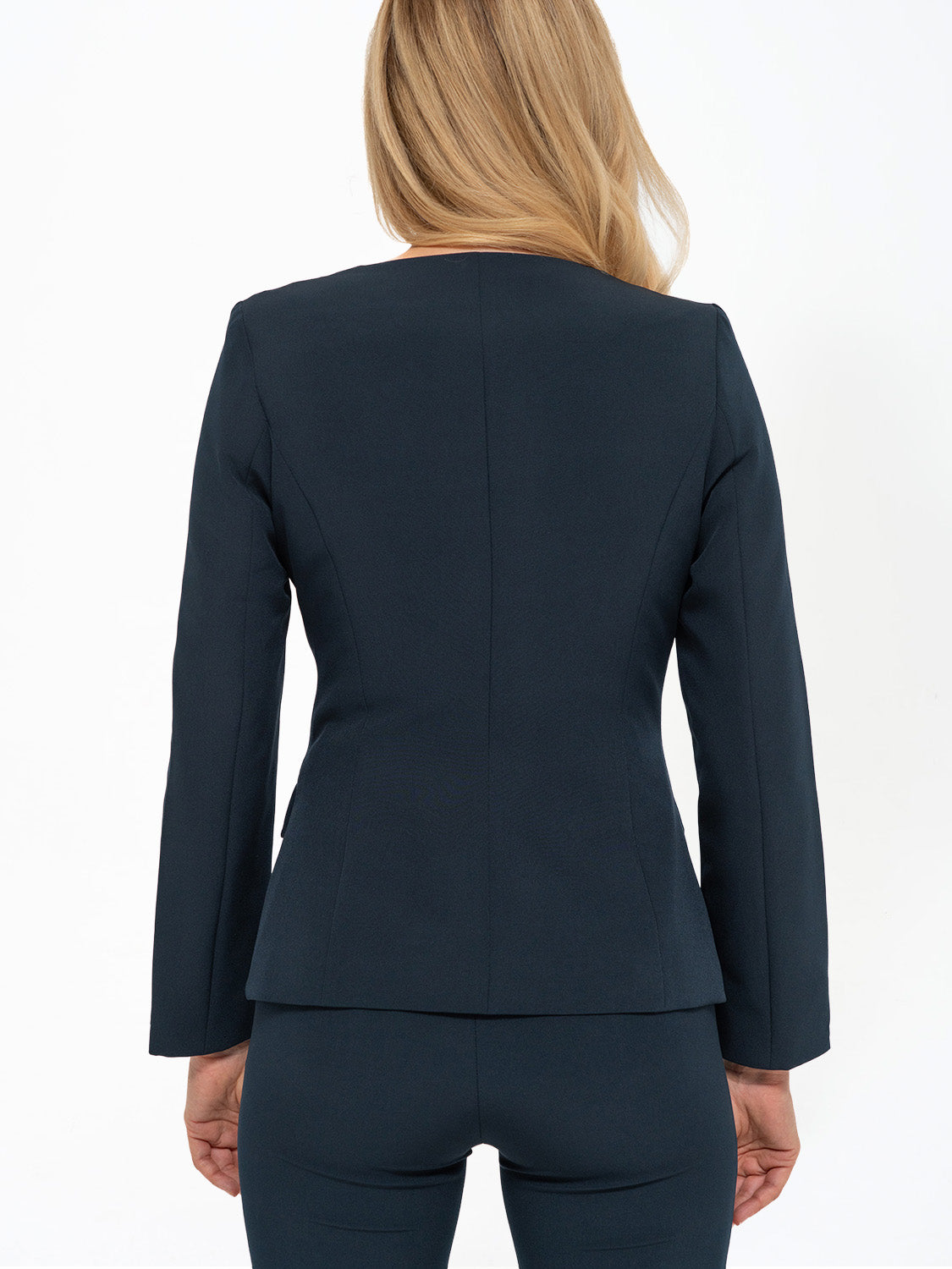 GIACCA TRICOTTINE BLU