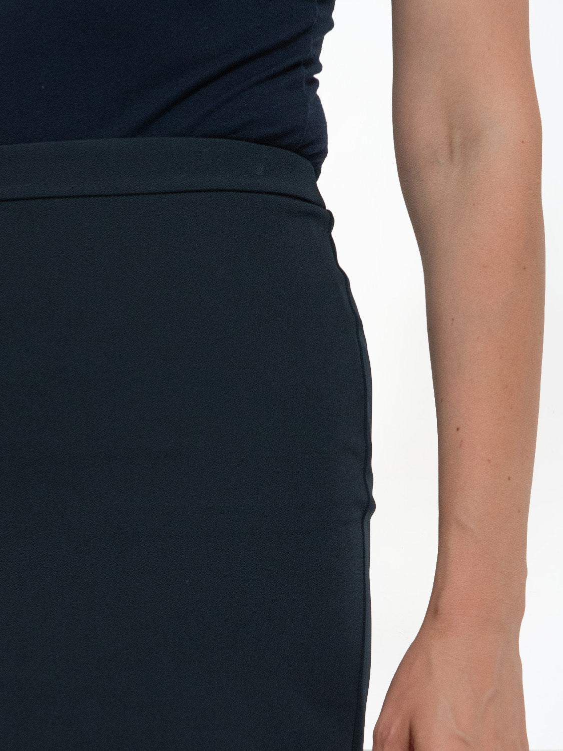 GONNA TRICOTTINE BLU