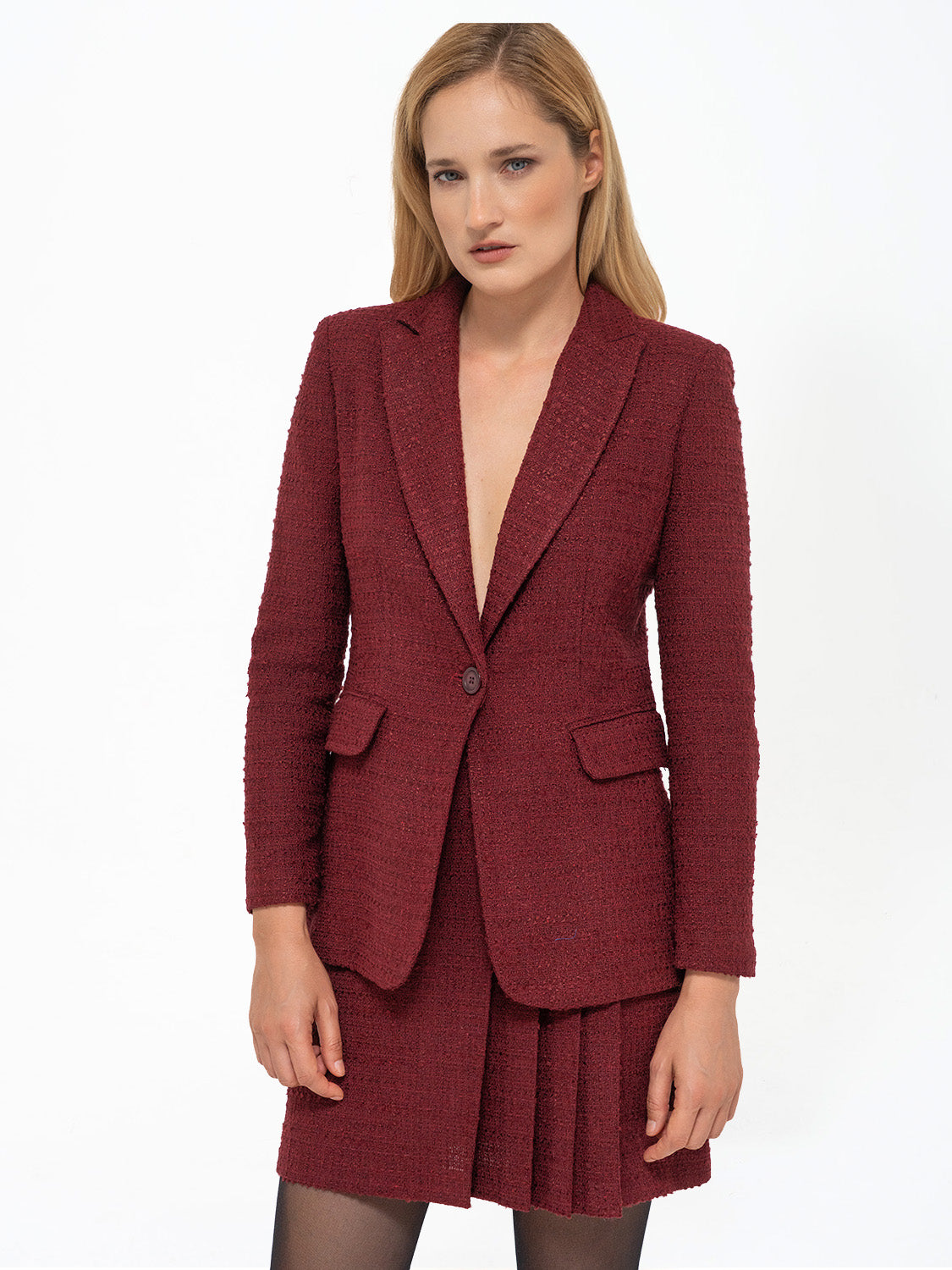 GONNA PIEGHE BORDEAUX