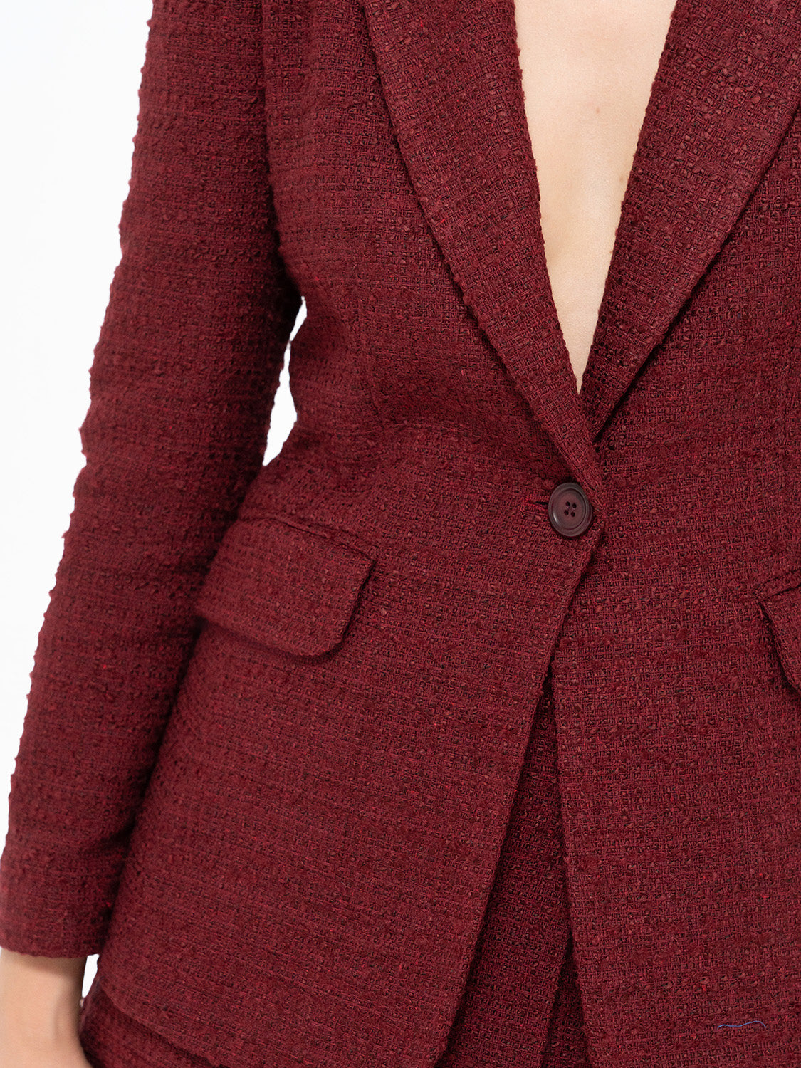 GIACCA BOUCLE BORDEAUX