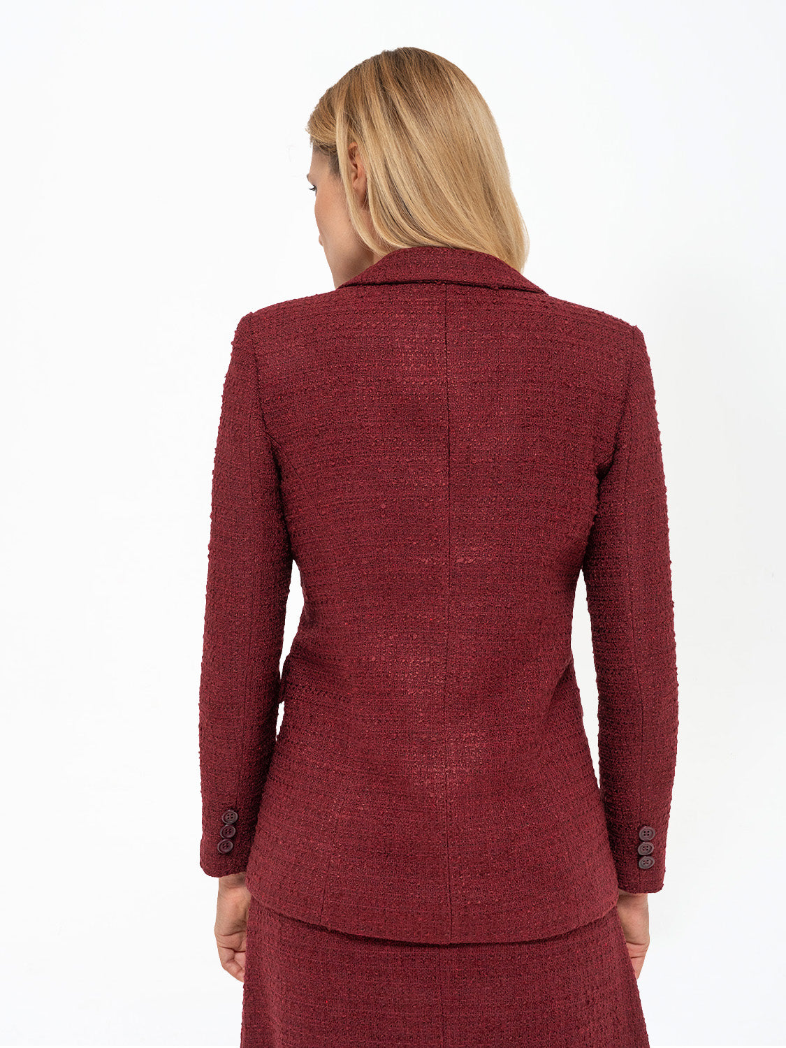 GIACCA BOUCLE BORDEAUX