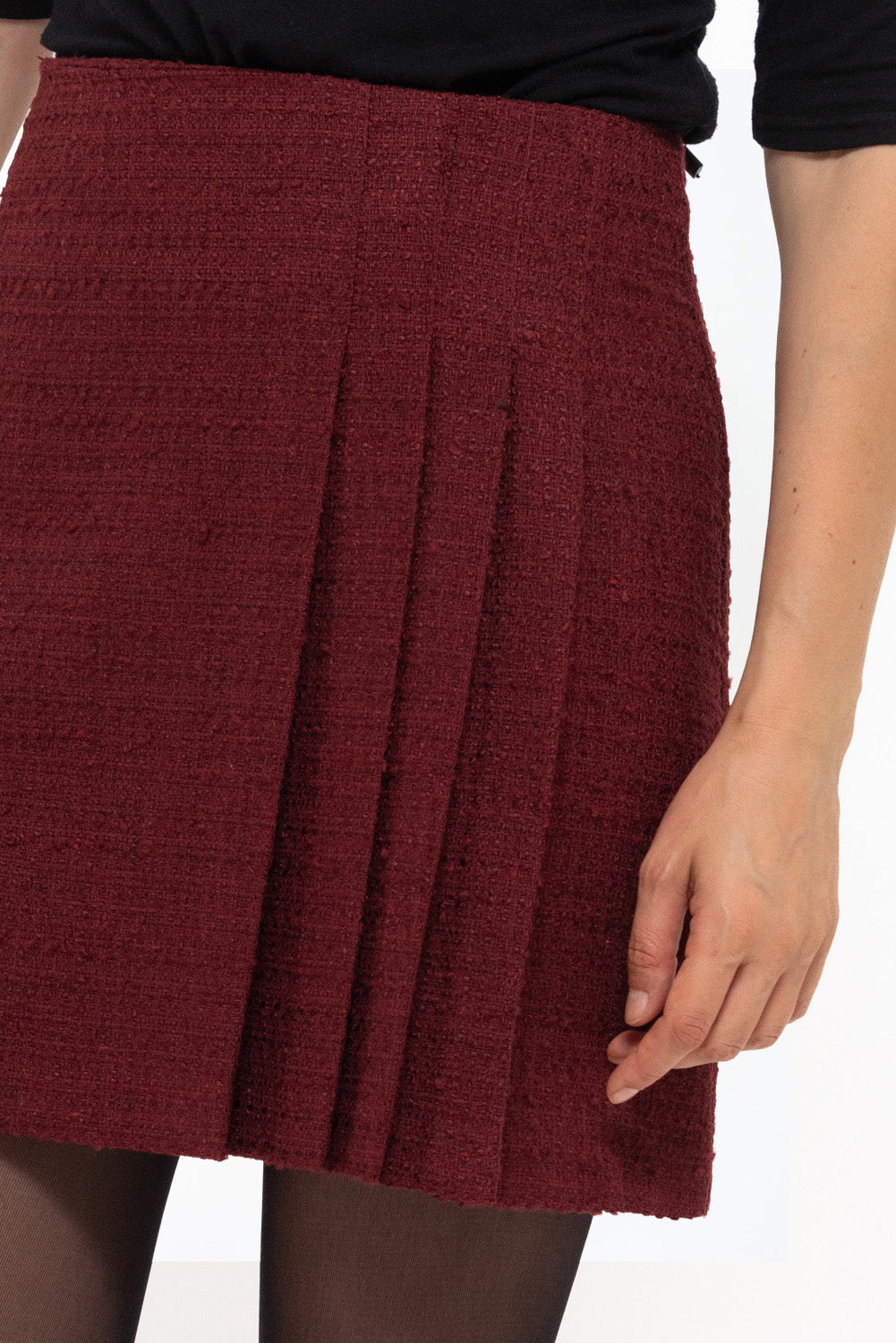 GONNA PIEGHE BORDEAUX