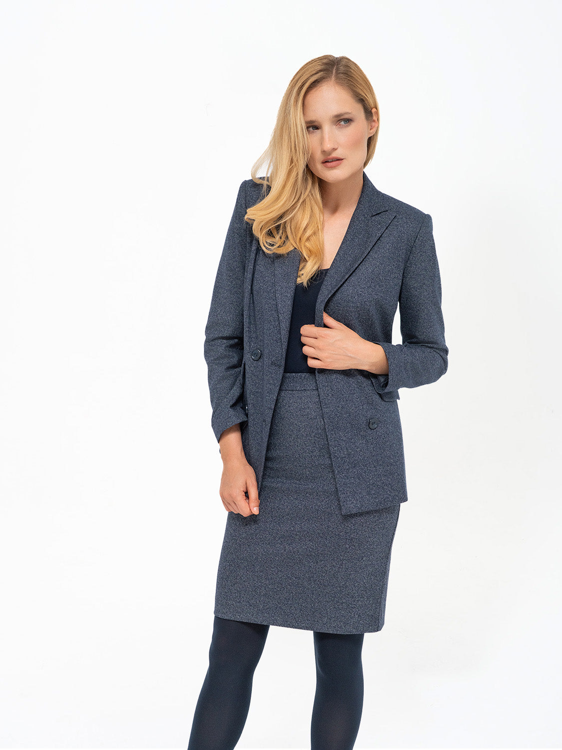 GIACCA DOPPIOPETTO BLU