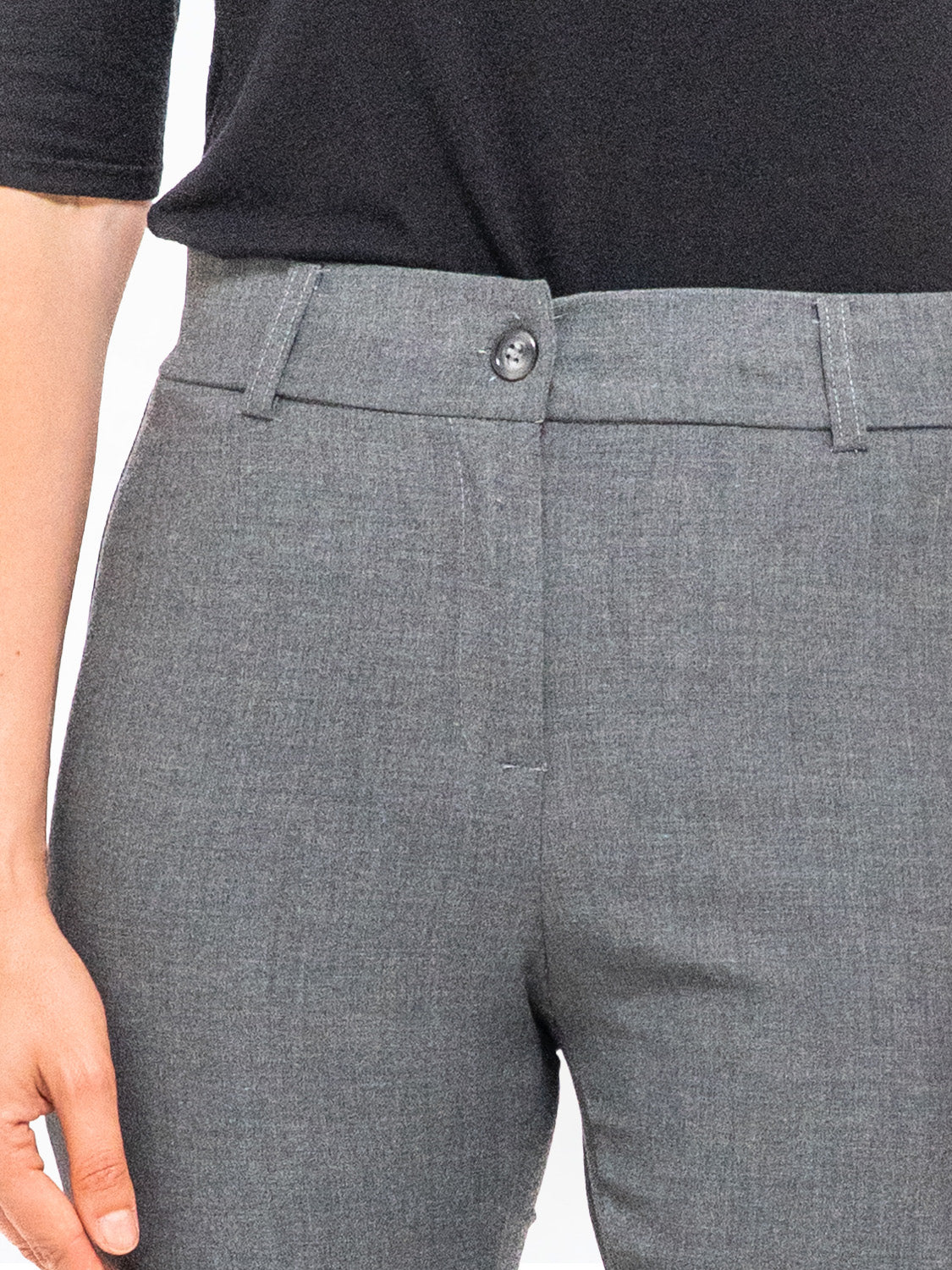 PANTALONE FIAMMATO GRIGIO