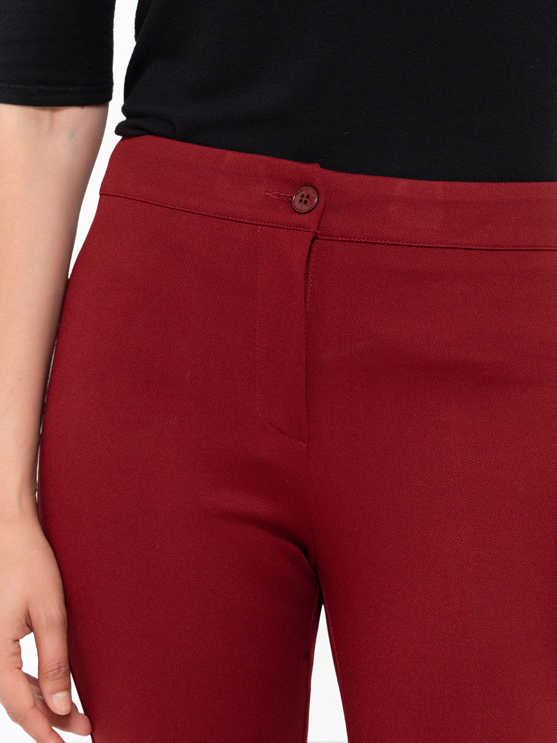 PANTALONE CAPRI TESSUTO DIAGONALE