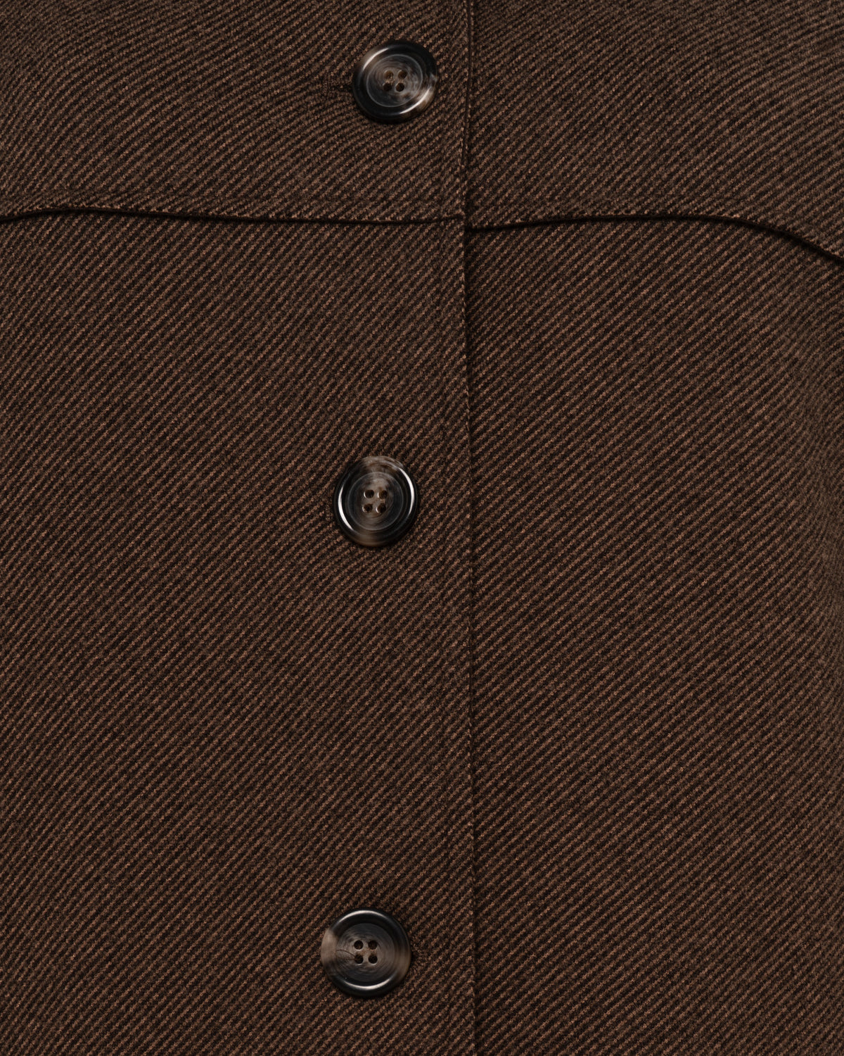 CAPPETTA NEOPRENE FANTASIA TWILL - MARRONE