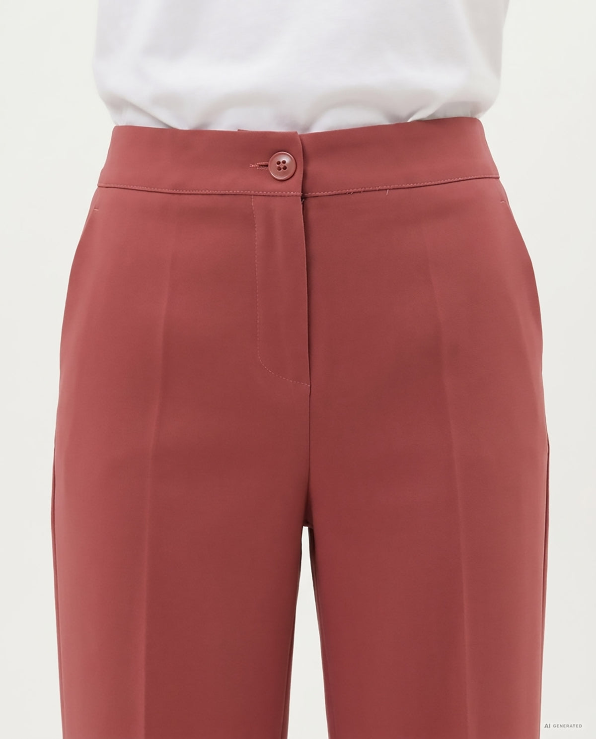 PANTALONE SLIM ENEA - ROSA ANTICO