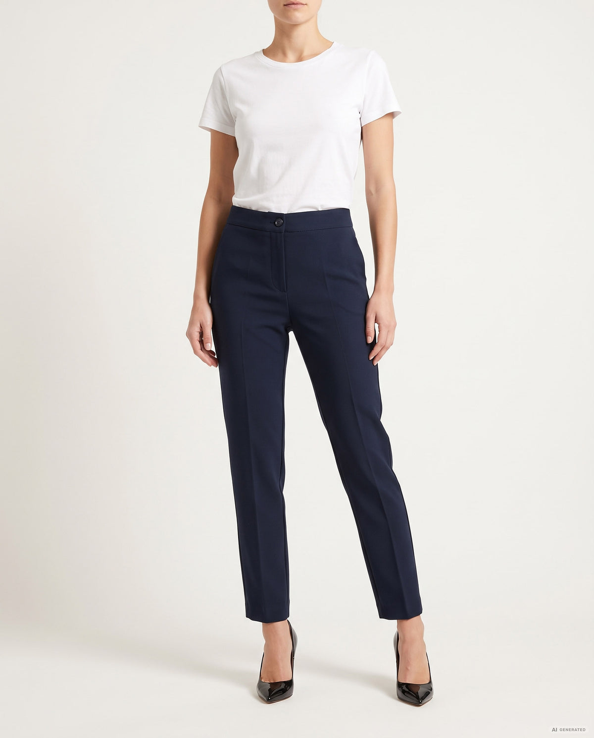 PANTALONE SLIM ENEA - BLU