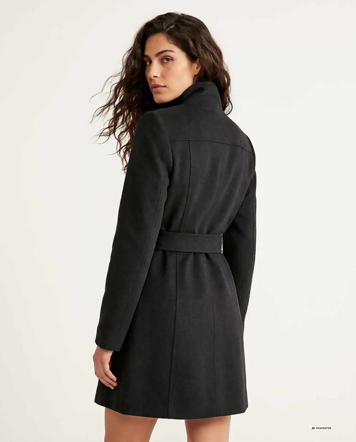 CAPPOTTO DELFINO - NERO