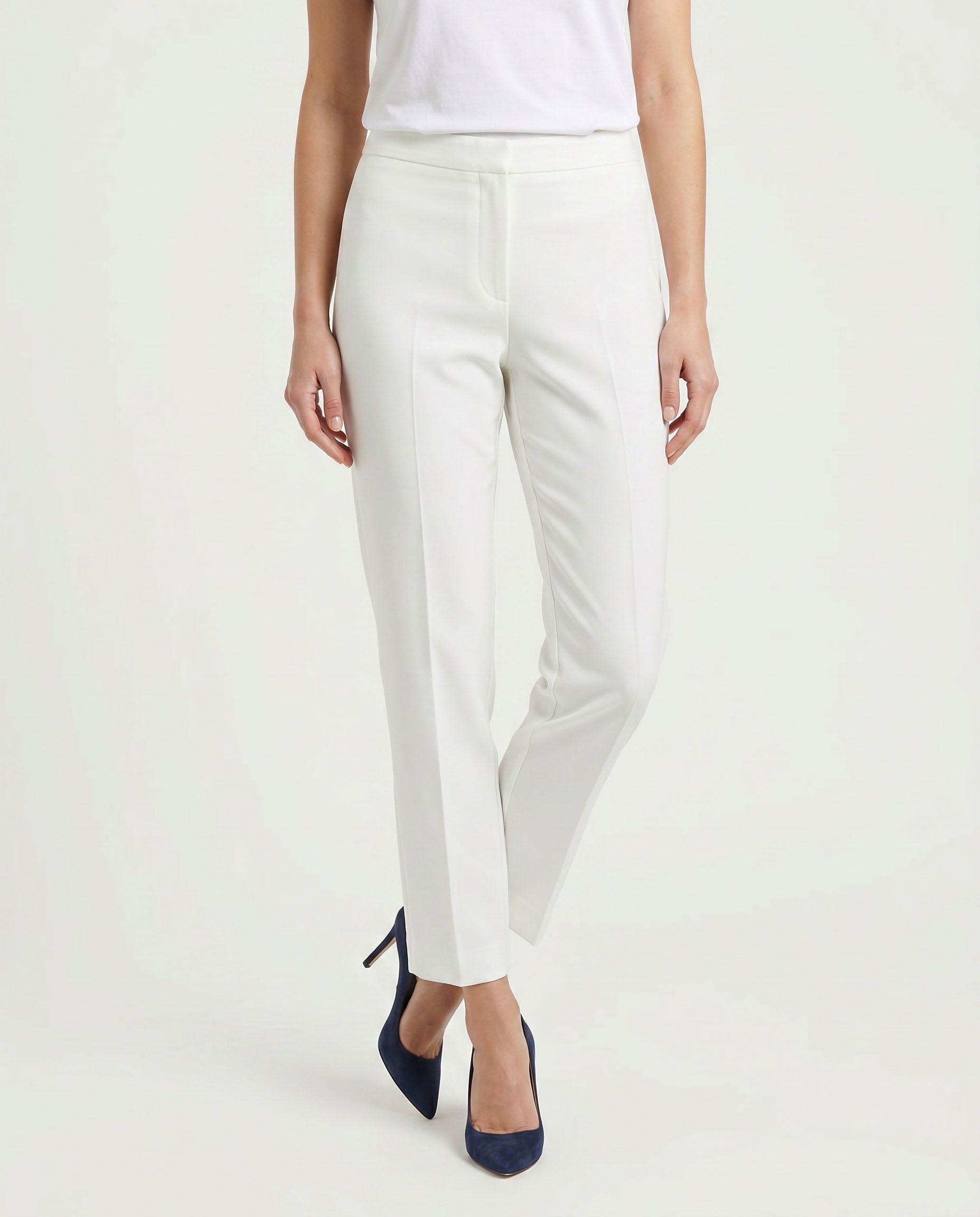 pantalone enea tecnico - bianco