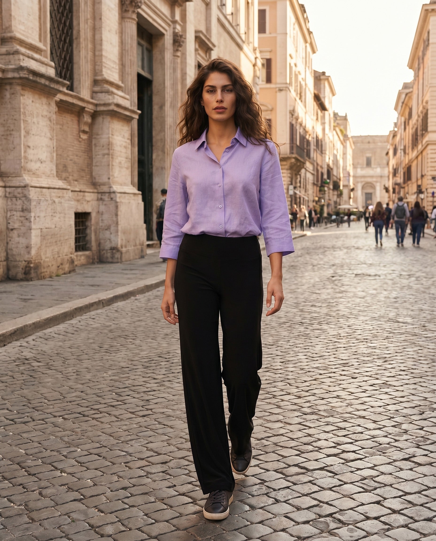 PANTALONE GINA - NERO