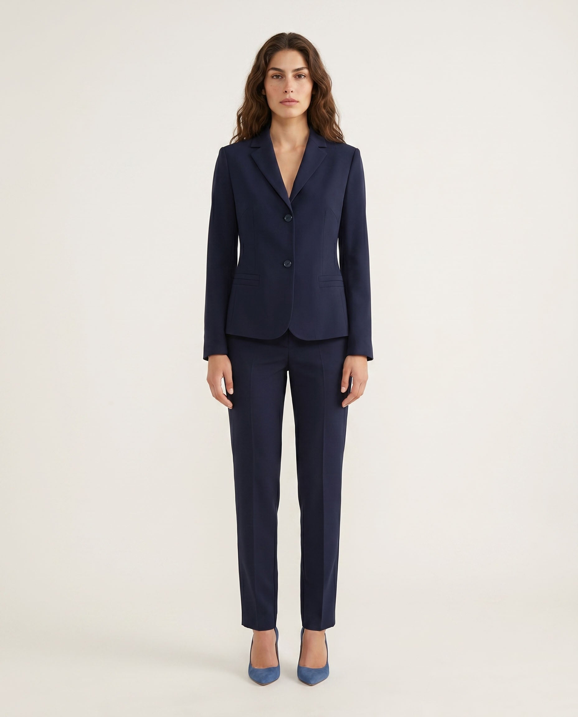 pantalone tecnico capri - blu
