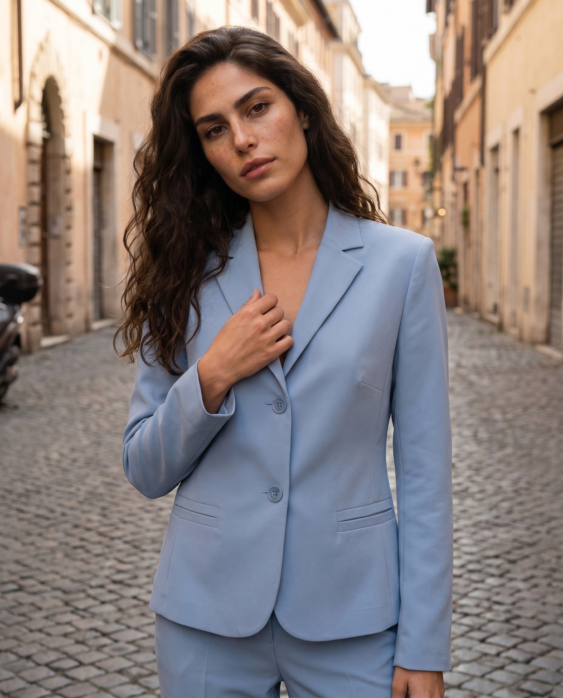 giacca tecnico classica - celeste