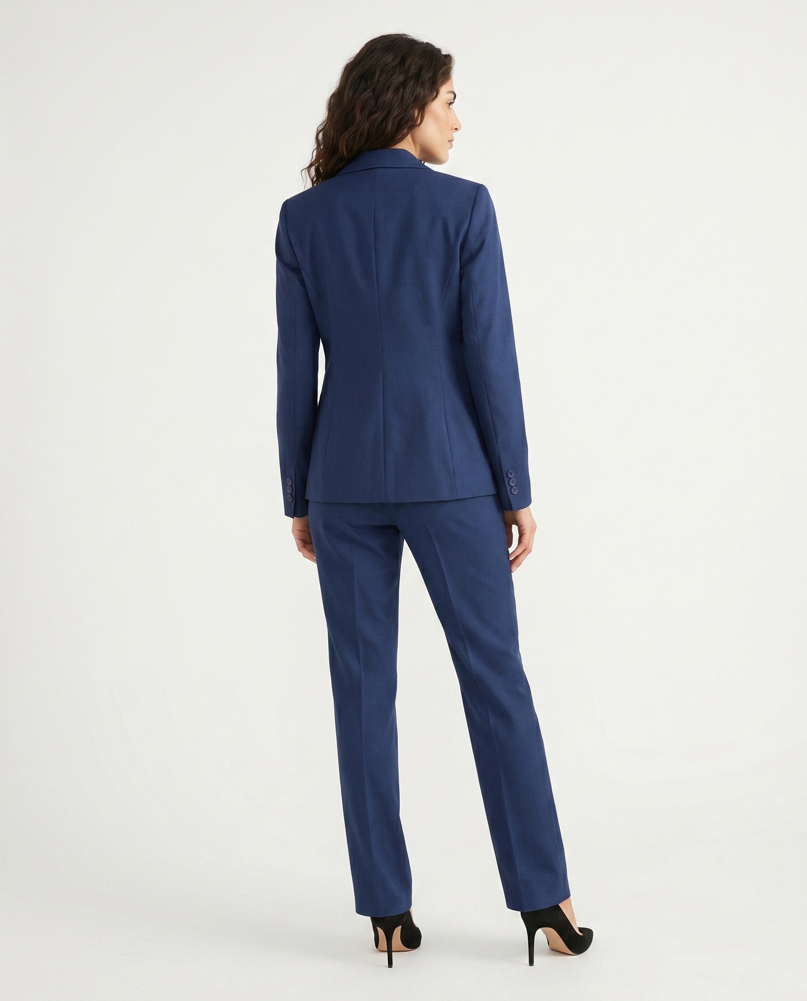 PANTALONE SPACCHETTO LINO - BLU