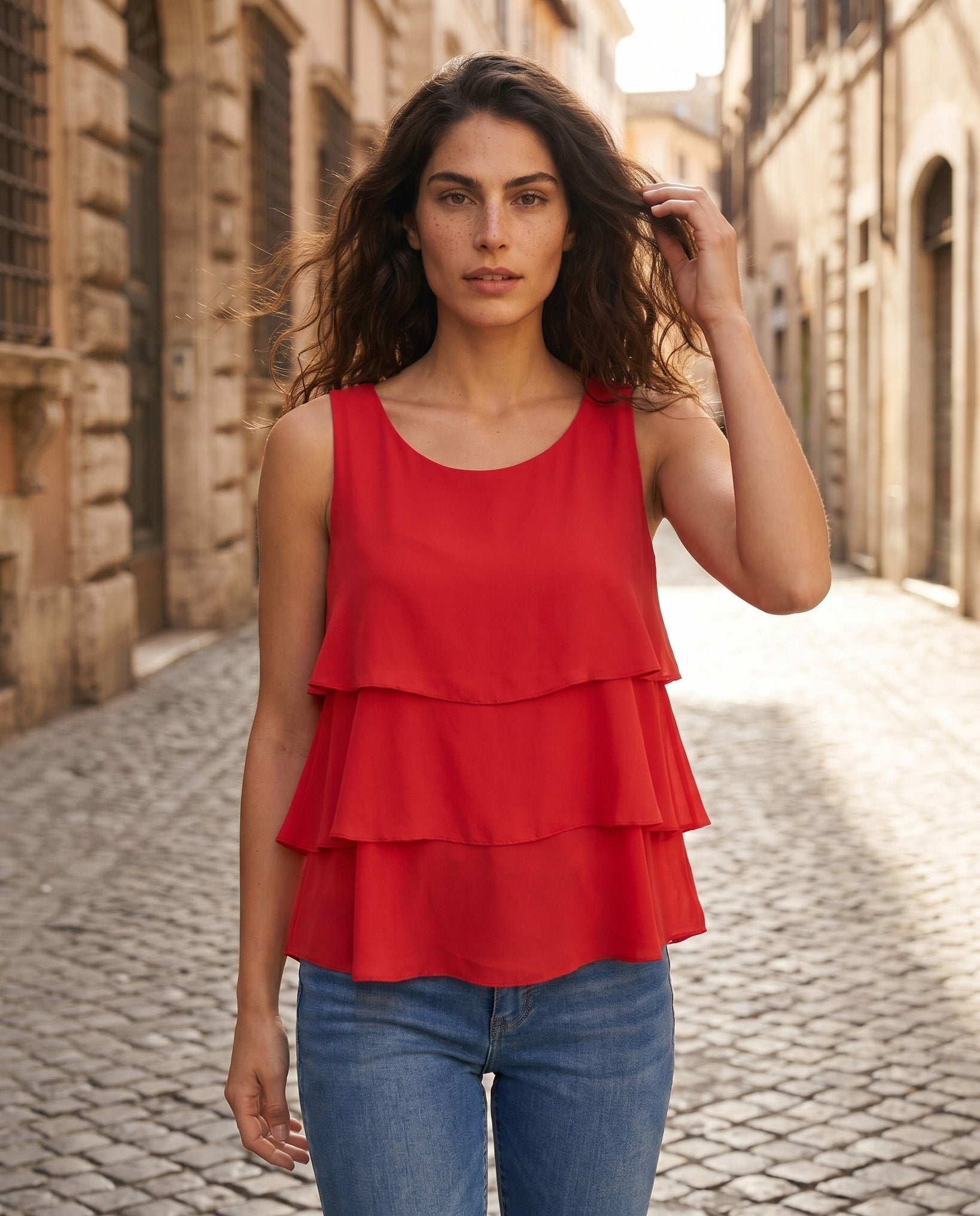 MAGLIA BALZE - ROSSO
