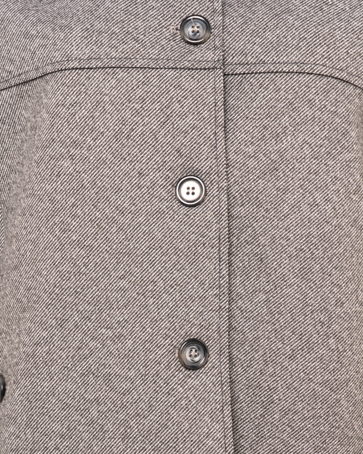 GIACCA NEOPRENE FANTASIA TWILL - GRIGIO