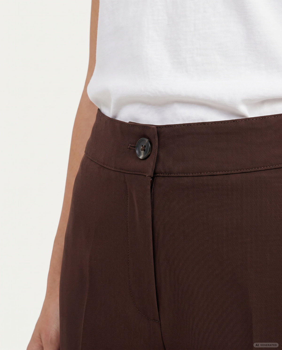PANTALONE ZAMPETTA TRICOTTINE - CIOCCOLAT0
