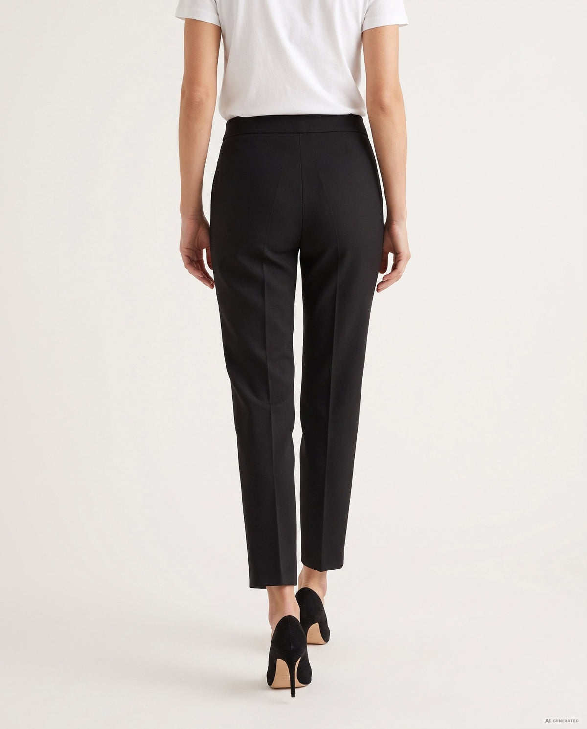 PANTALONE SLIM ENEA - NERO