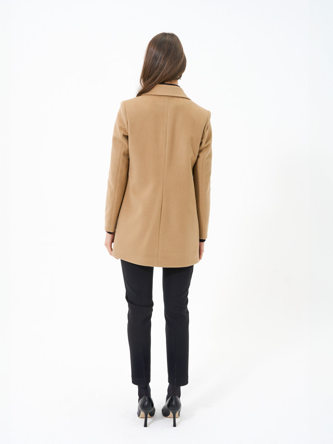 CAPPOTTO CORTO DOPPIOPETTO CAMMELLO