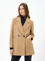 CAPPOTTO CORTO DOPPIOPETTO CAMMELLO