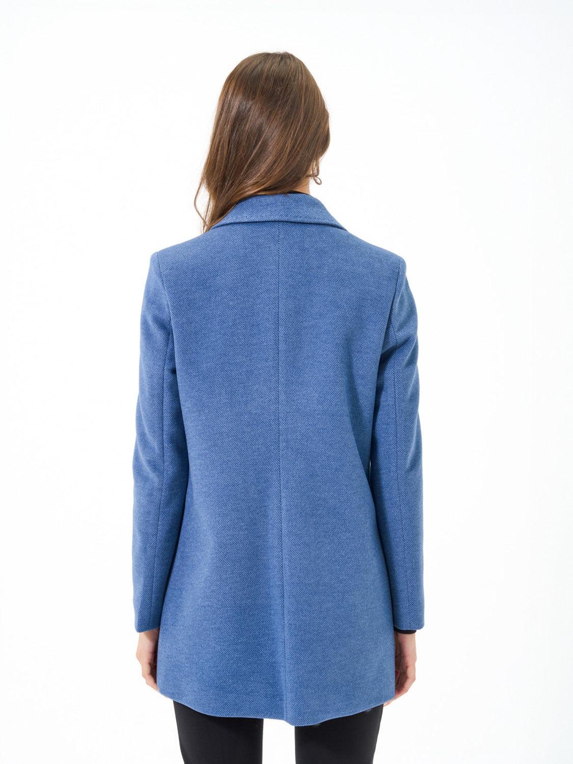CAPPOTTO CORTO DOPPIOPETTO JEANS
