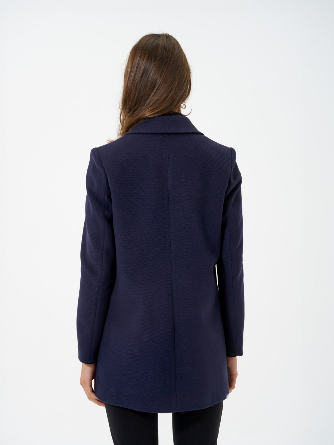 CAPPOTTO CORTO DOPPIOPETTO BLU