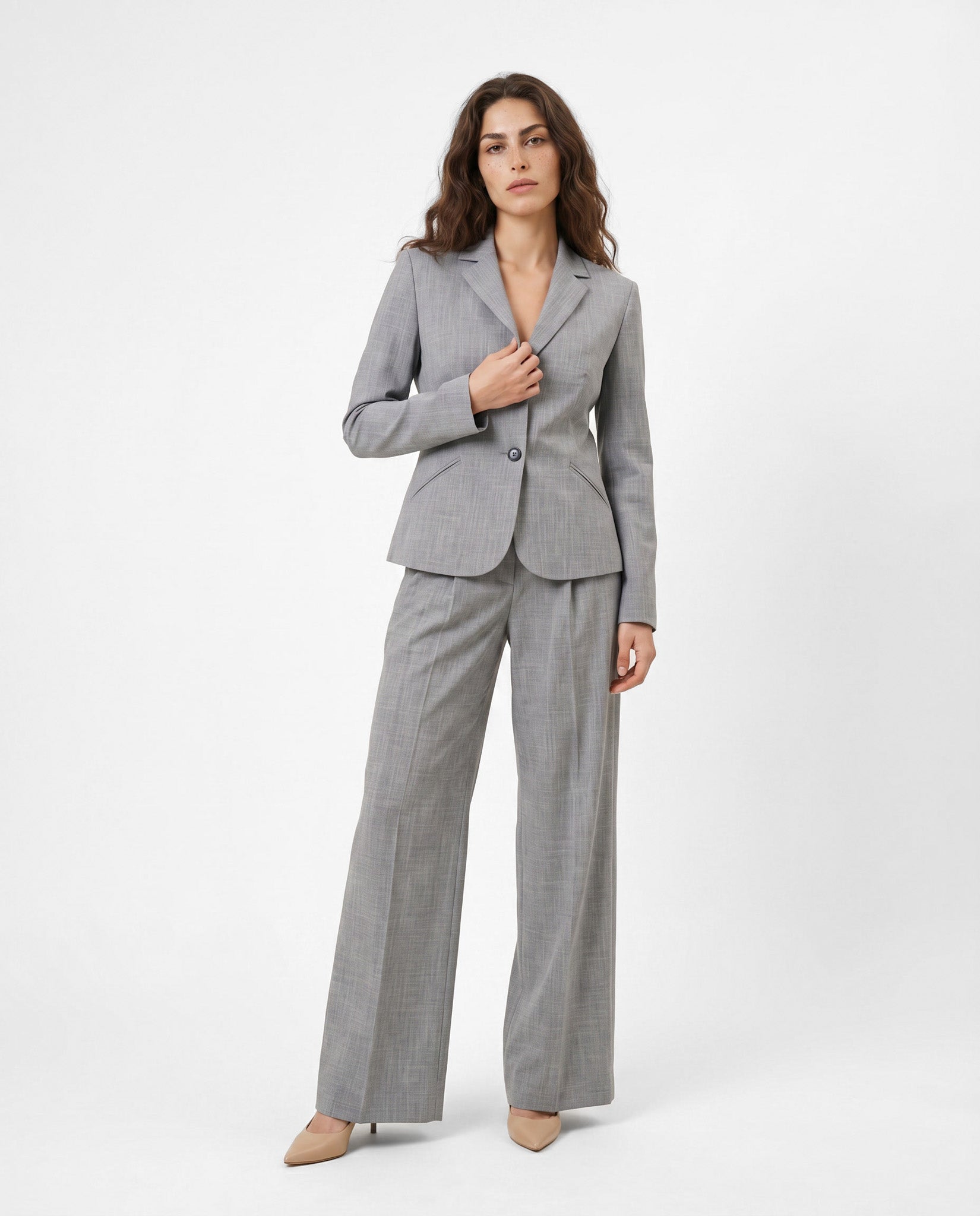 pantalone fiammato - blu