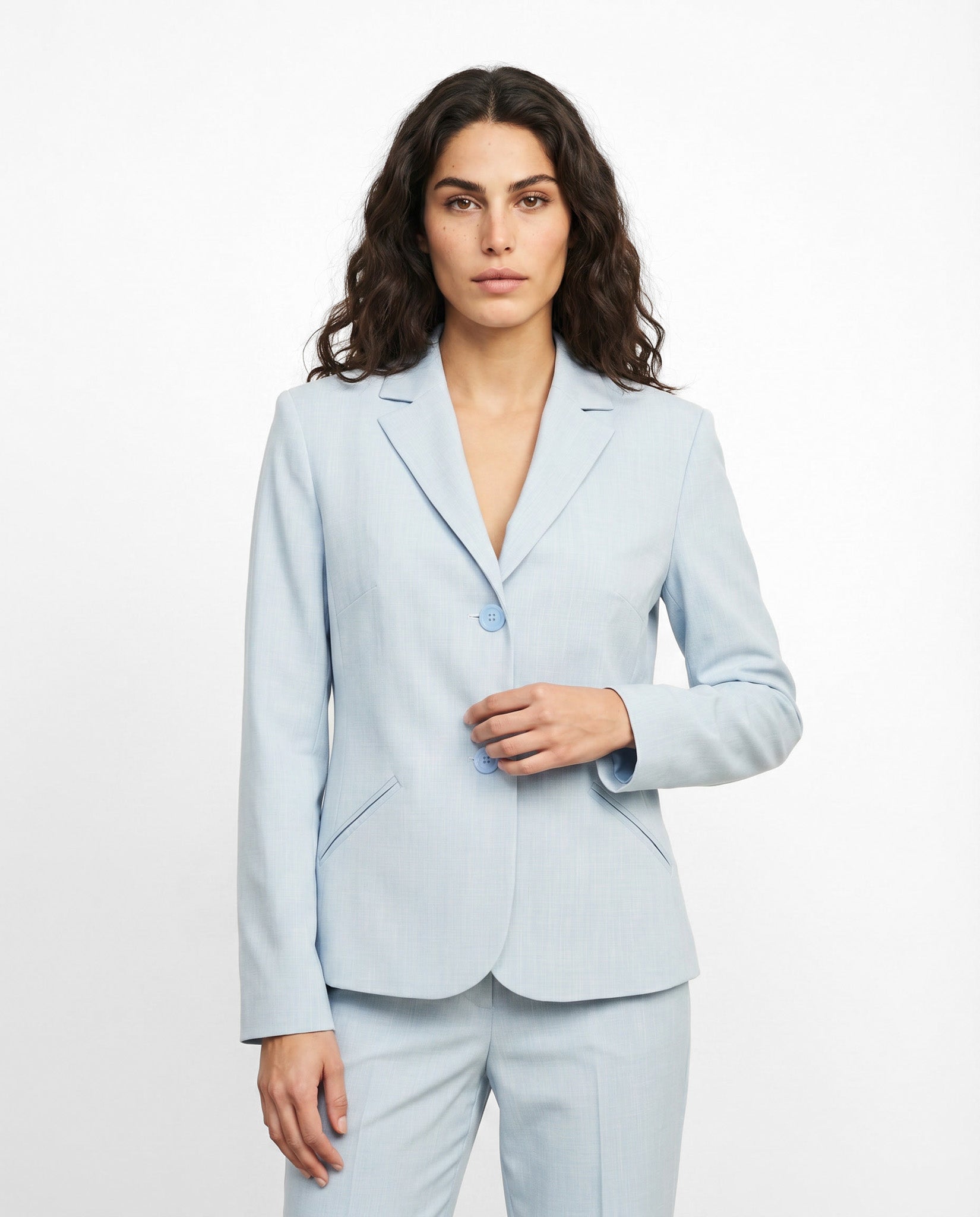 GIACCA FIAMMATO - AZZURRO