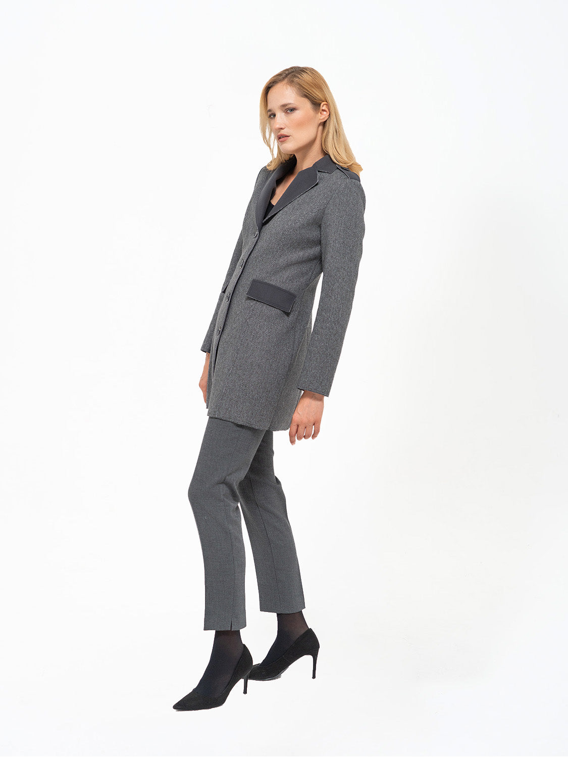 CAPPOTTO NEOPRENE AVVITATO GRIGIO