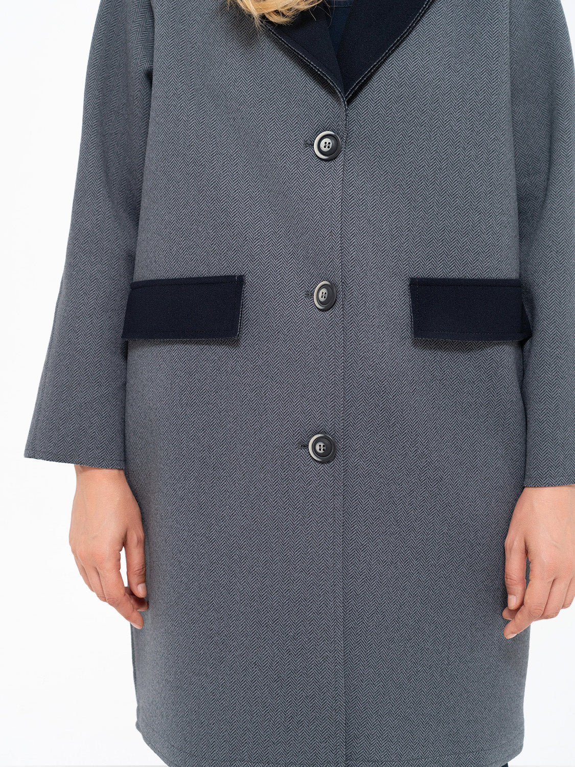 CAPPOTTO NEOPRENE OVER BLU