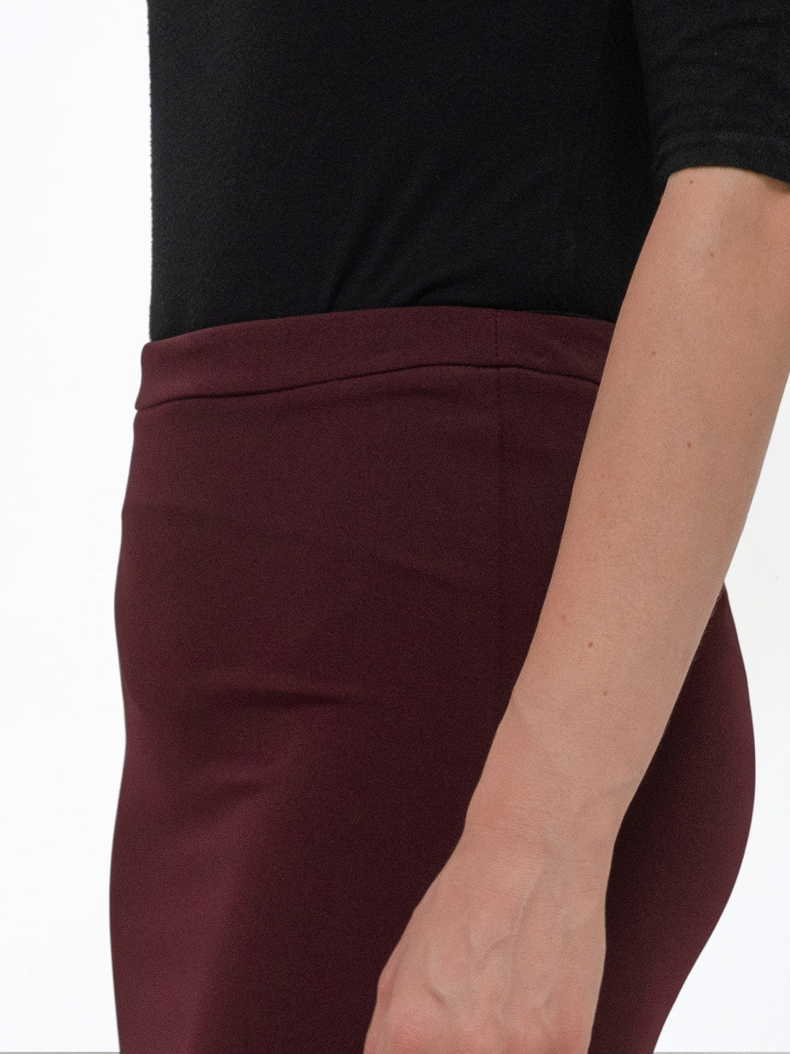 GONNA TRICOTTINE BORDEAUX