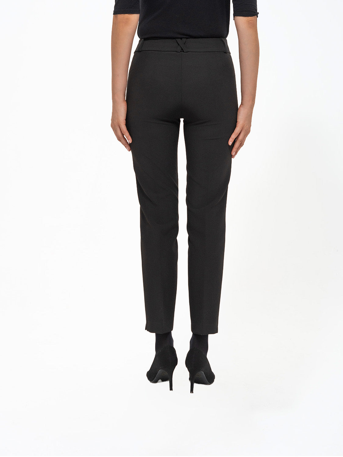 PANTALONE TRICOTTINE NERO