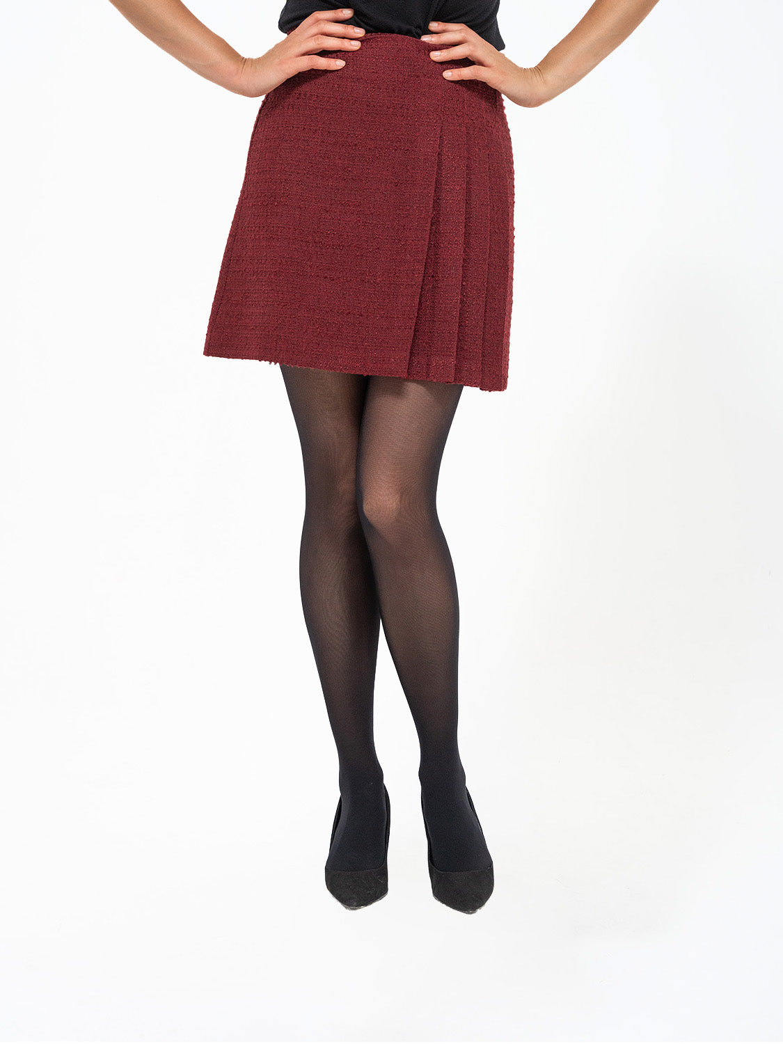 GONNA PIEGHE BORDEAUX