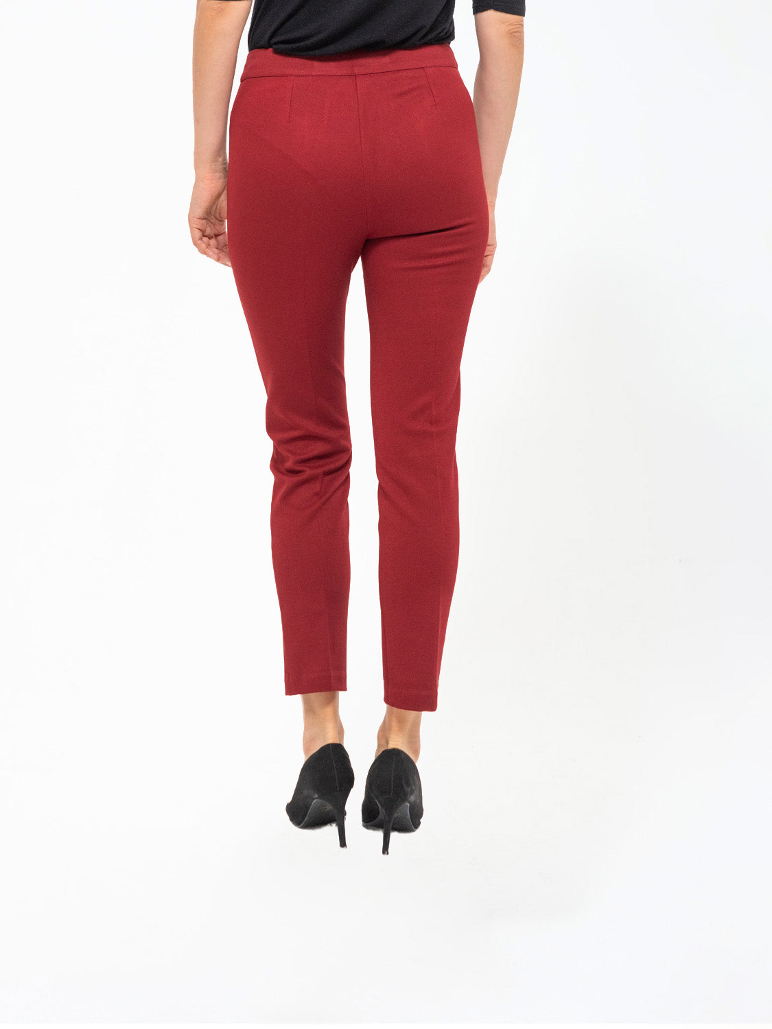 PANTALONE CAPRI TESSUTO DIAGONALE