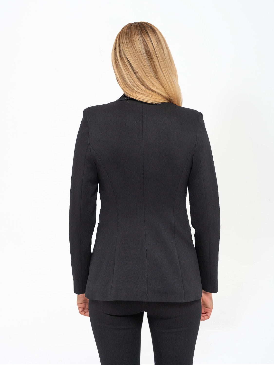 GIACCA ODETTE DIAGONALE NERA