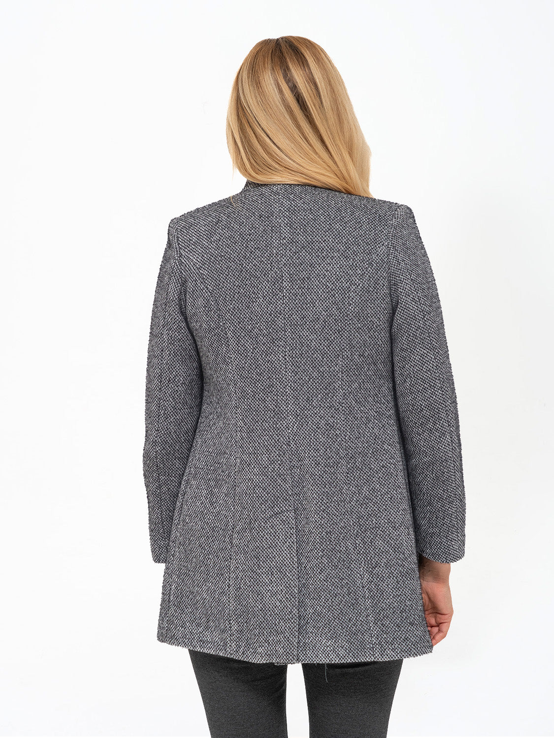 CAPPOTTO TESSUTO MORBIDO GRIGIO
