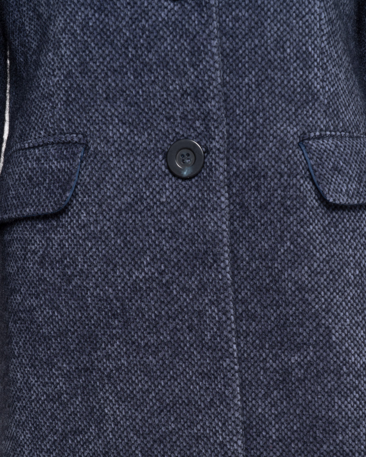 CAPPOTTO ANNA MELANGE - BLU