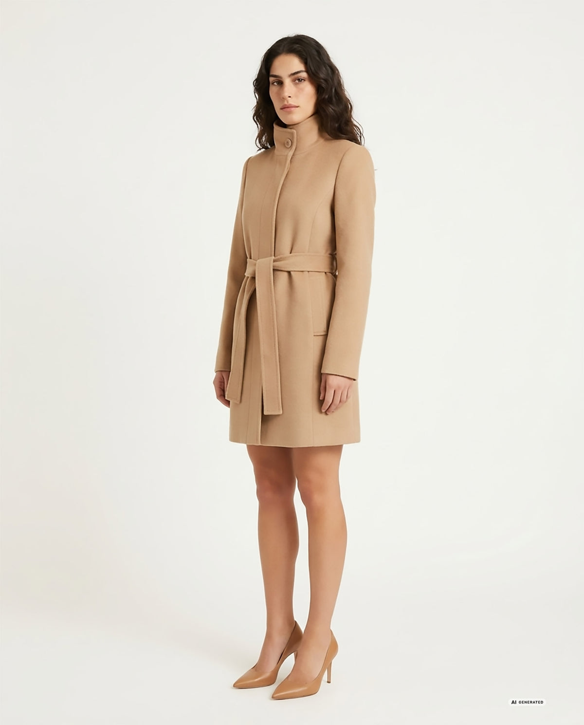 CAPPOTTO DELFINO - CAMMELLO
