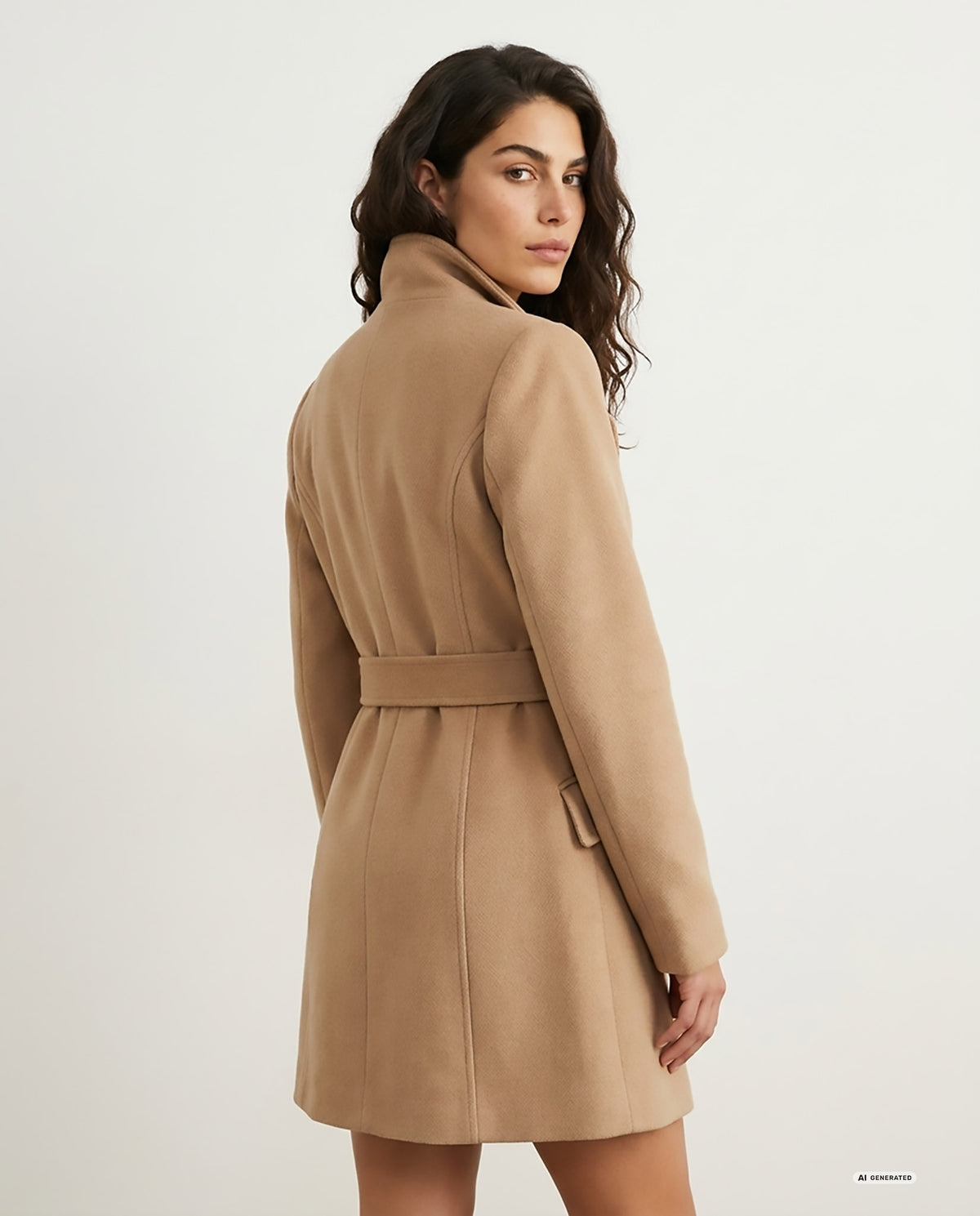 CAPPOTTO DELFINO - CAMMELLO