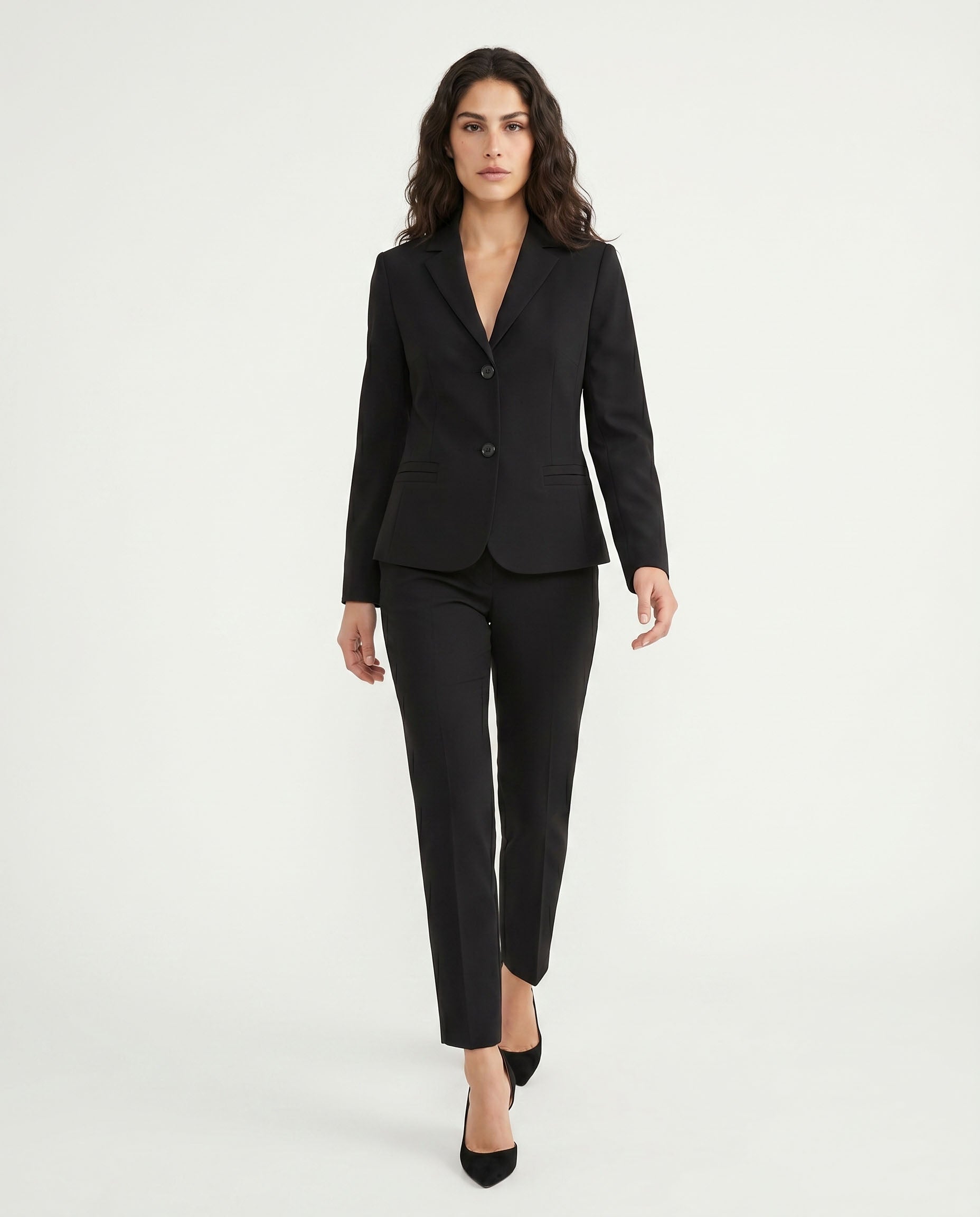 pantalone tecnico capri - nero