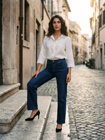 camicia tinta unita - bianca