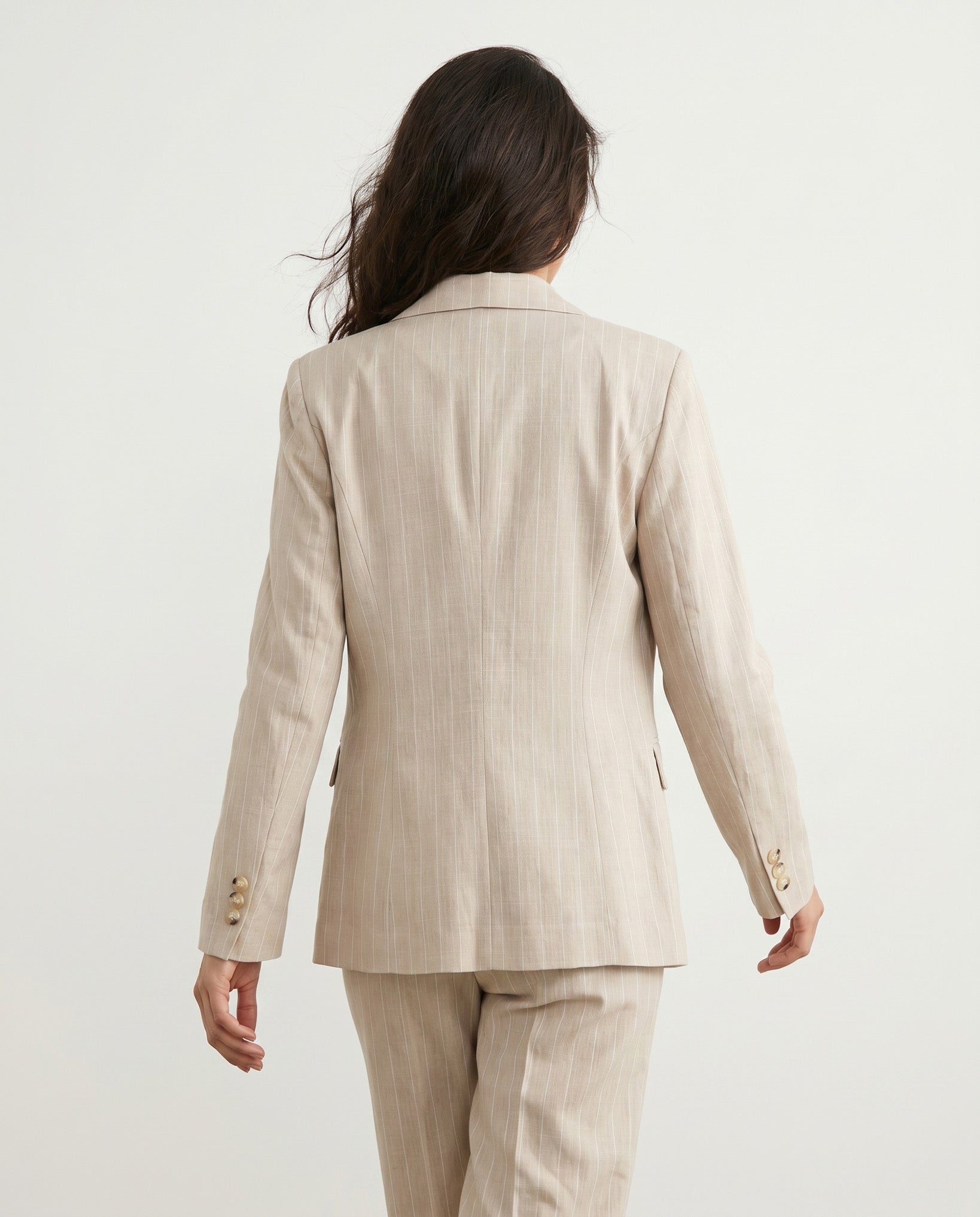 GIACCA GESSATA - BEIGE