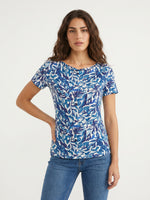 MAGLIA JUNGLE FANTASIA - BLU